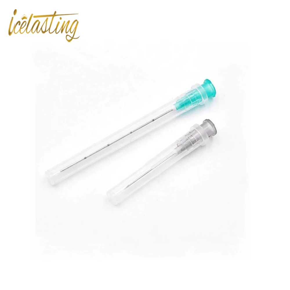 Icelasting  disposable manufacturing 18 g 21g gauge hypodermic cannula syringe needle