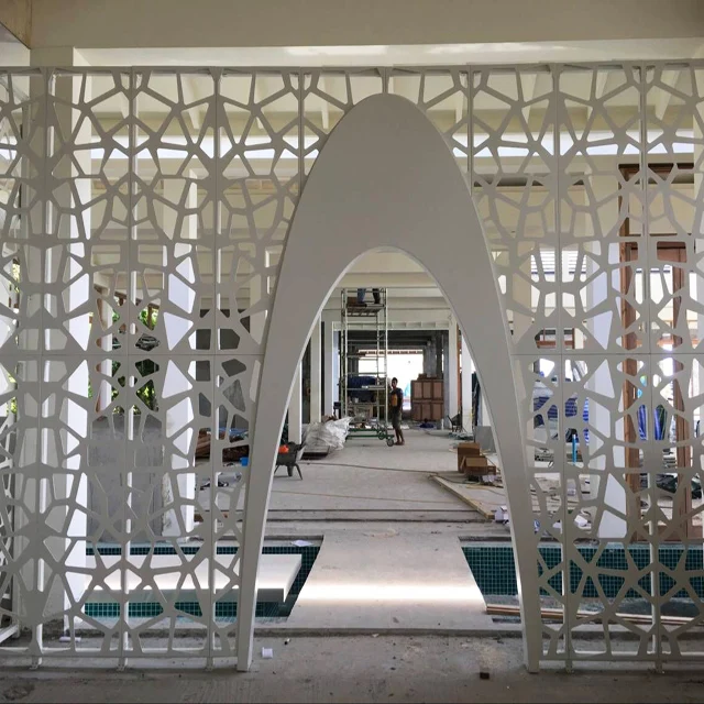 Hot Sale Customized Aluminum Frame Building Metal Material Wall Office Partition