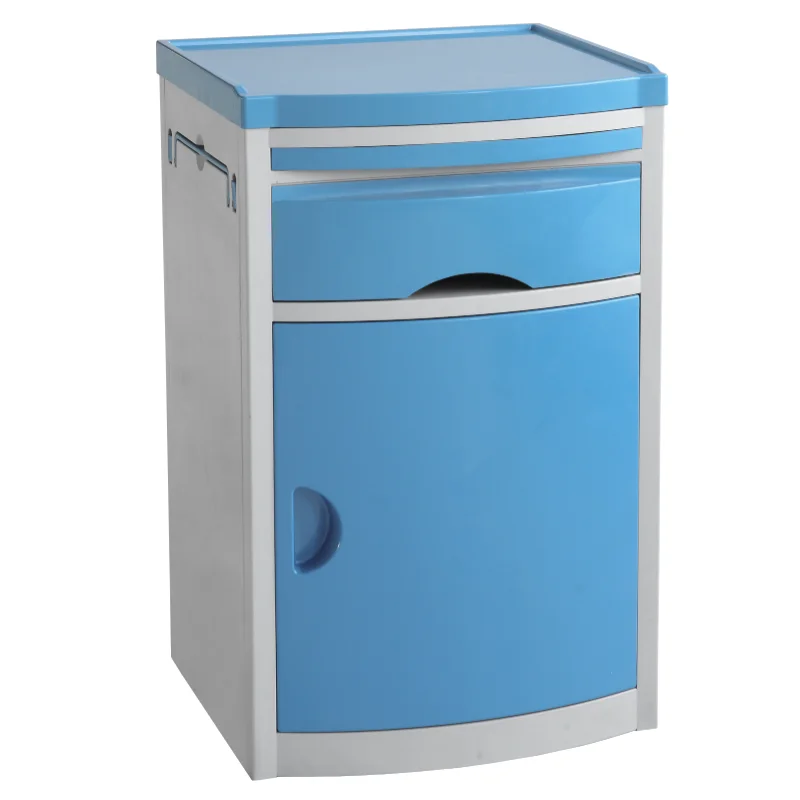 MT MEDICAL Most Popular Bedside Cabinet ABS Plastic Hospital Patient Room & Ward