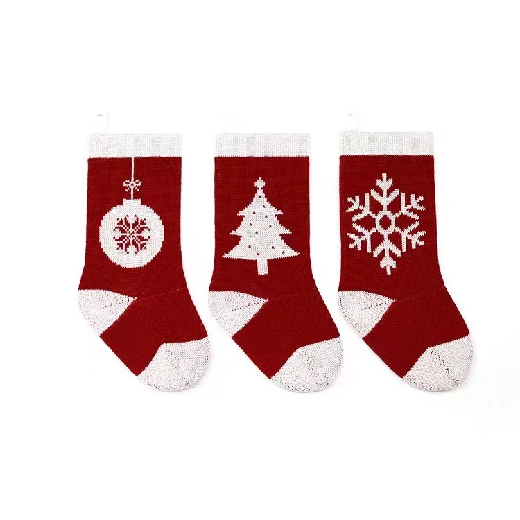 New Year Knit Ankle 100 Cotton Organic Cute Baby Unisex Socks Christmas Thick Toddler Red Socks