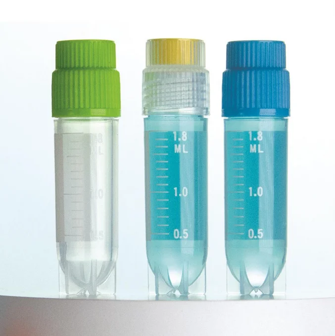 New design cryo tube USP grade pp material cryo tube External Thread cap cryo tube for Lab