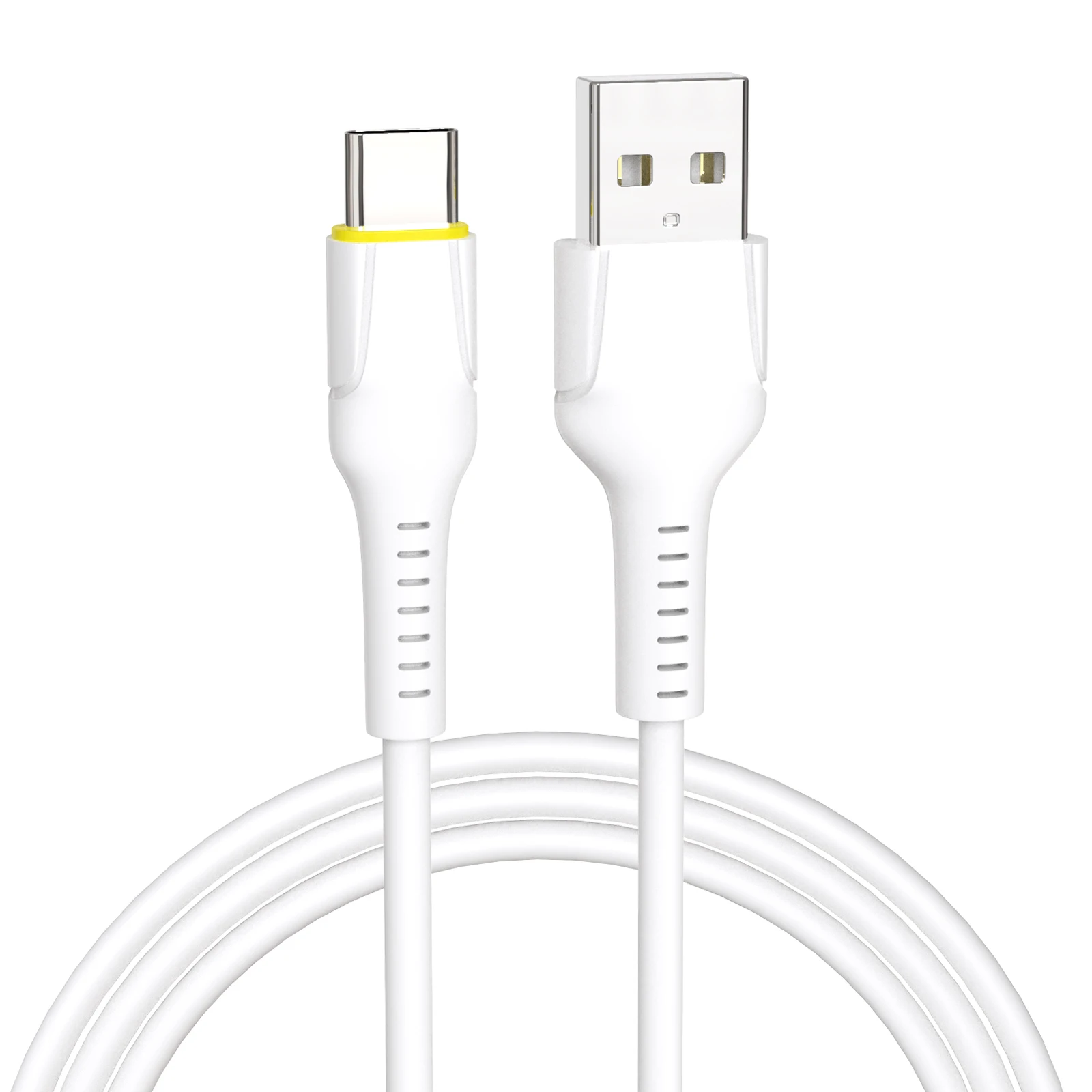 Dongguan USB Type-c кабель для зарядного устройства из жидкого силикона 3A Type C быстрой зарядки и передачи