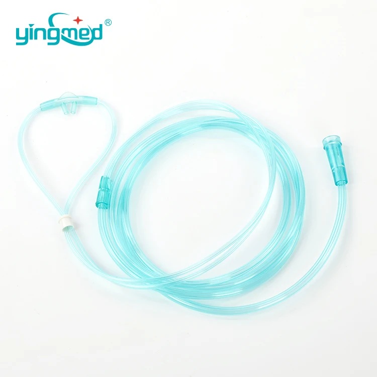 Medical pvc disposable nasal oxygen cannula