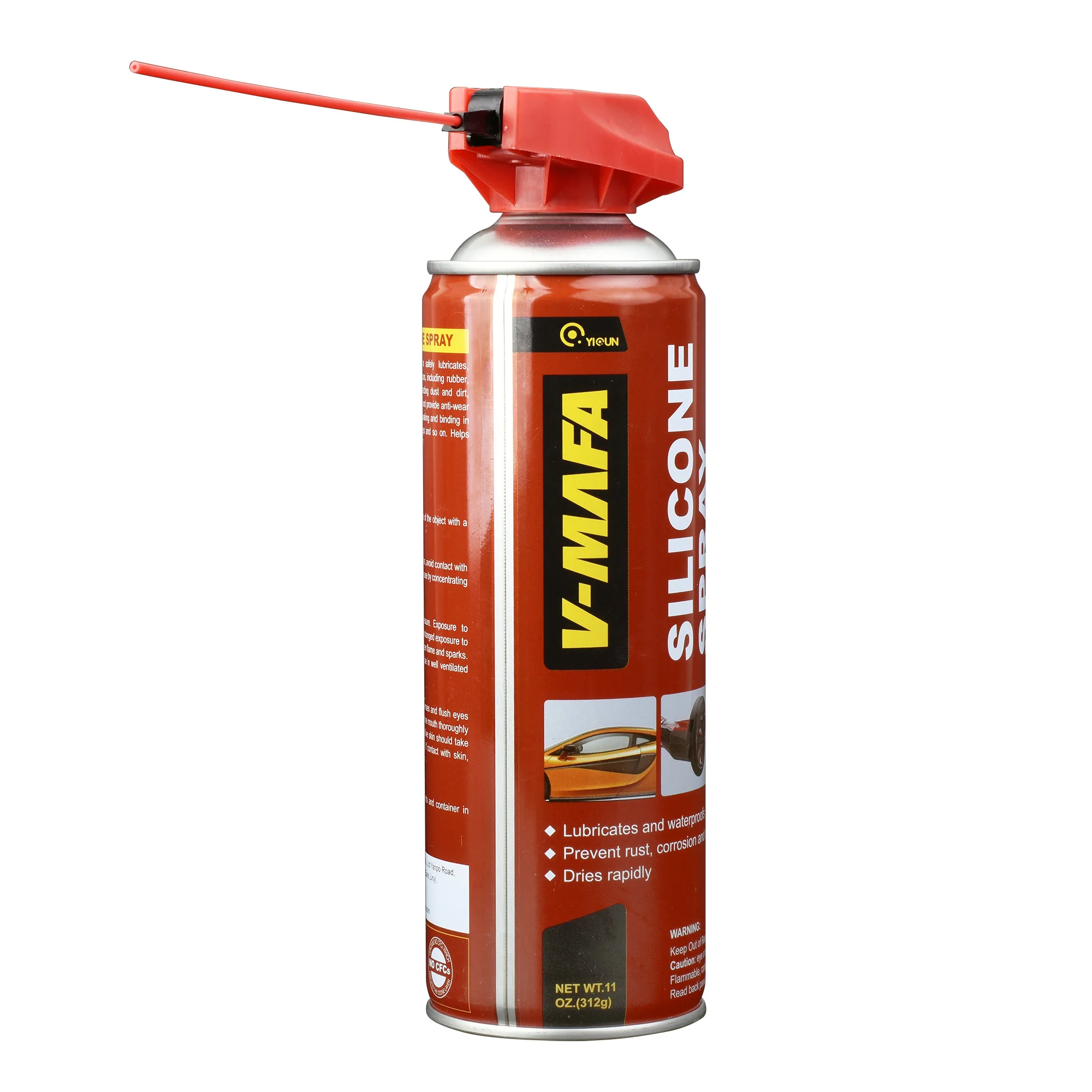 China Supplier Car Care Product Manufacturer anti rust oil Product Silicone Antirust Lubricant Oil Spray