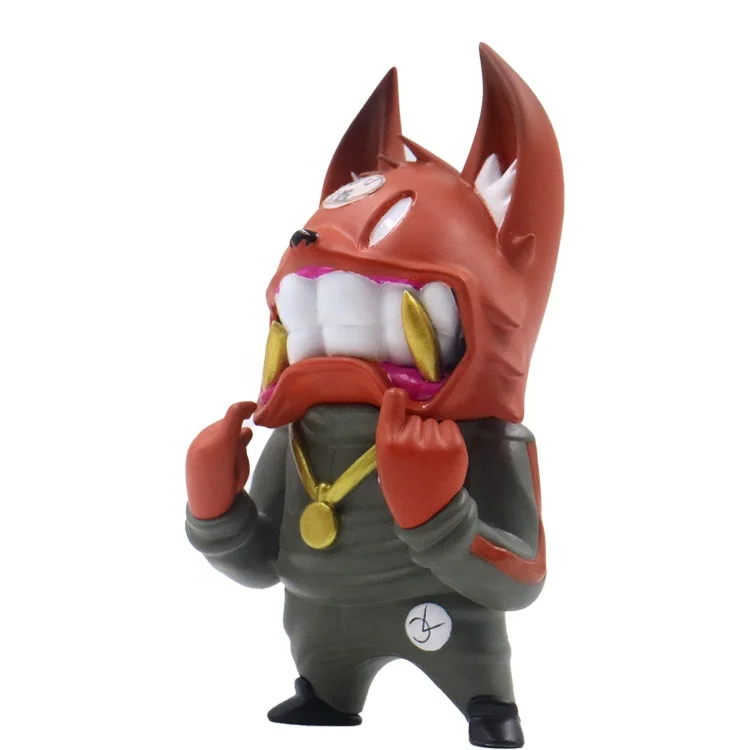 OEM Manufactured PVC Cartoon Toy Disgusting Devil Figure in Terrible Vinyl Unisex Style Custom Action Figure