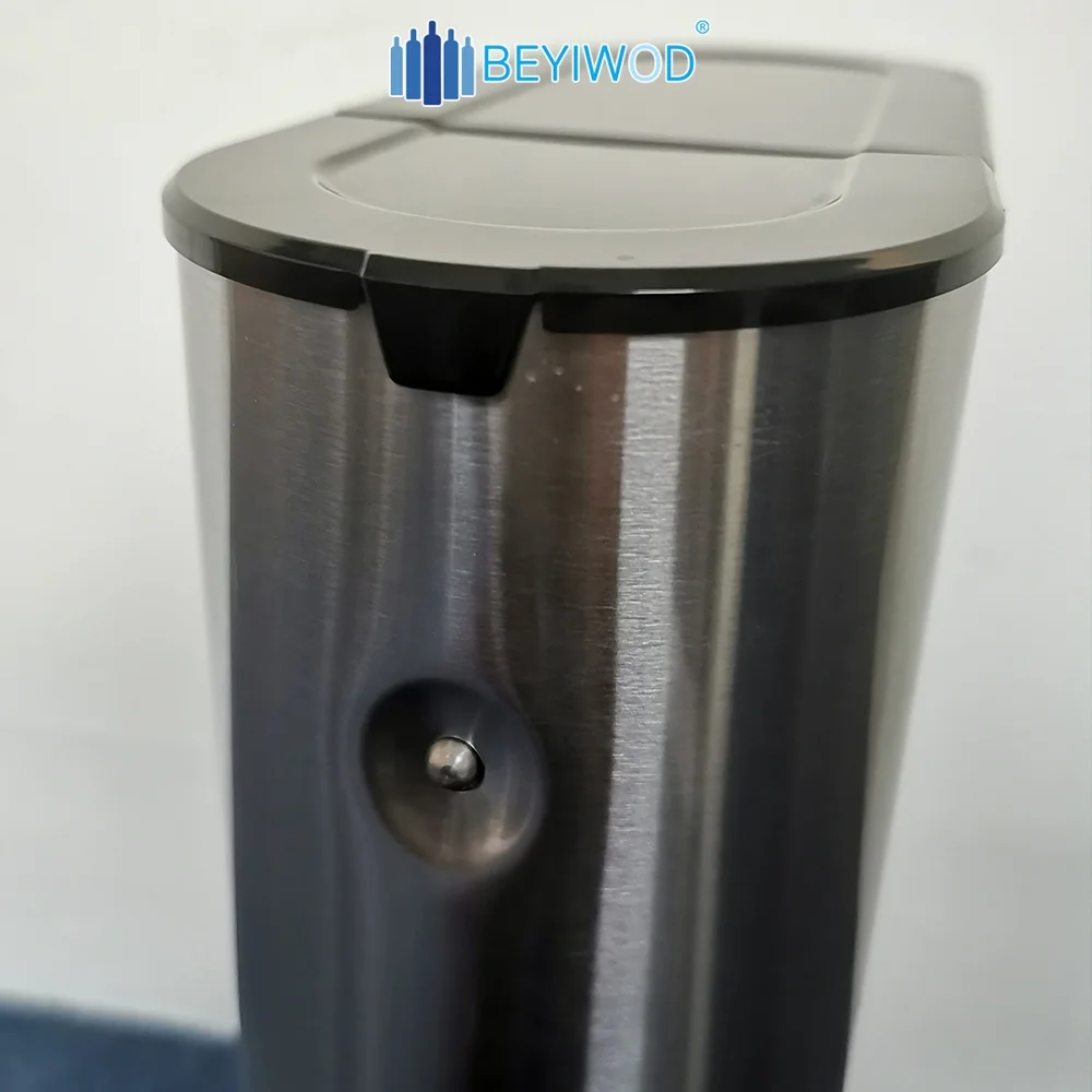 Sparkling water machine stainless steel soda maker machine with 1L PET bottle