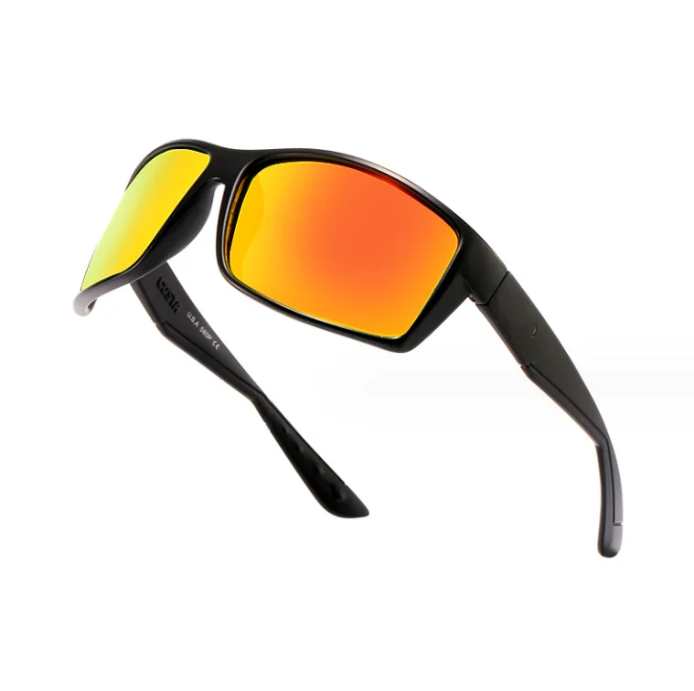 Wholesale Luxury Fashion Top Notch Custom Logo Del Mar Diego Mens Polarized Driving Sun Glasses Fishing Cycling Sunglasses