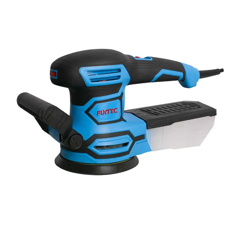 FIXTEC Cordless Tools 125mm Wood Brush Floor Drywall Sanding Tools Cordless Sander 20V Battery Random Orbital Mini Sander