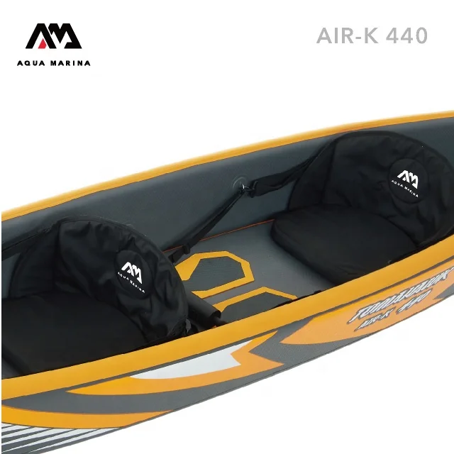
TOMAHAWK Air-K 440 Portable Inflatable Drop-Stitch Kayak for 2 person 