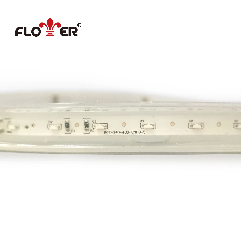 High Quality IP68 Landscape Decoration Strip Light RGB High Density 30 LEDs LED Strip Light for Building Lighting Strip