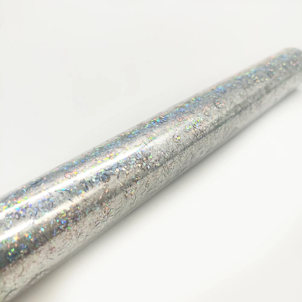 XJC holographic hot stamping transfer hologram foil for fishing lures,leather stamping foil, fabric, plastic use foil