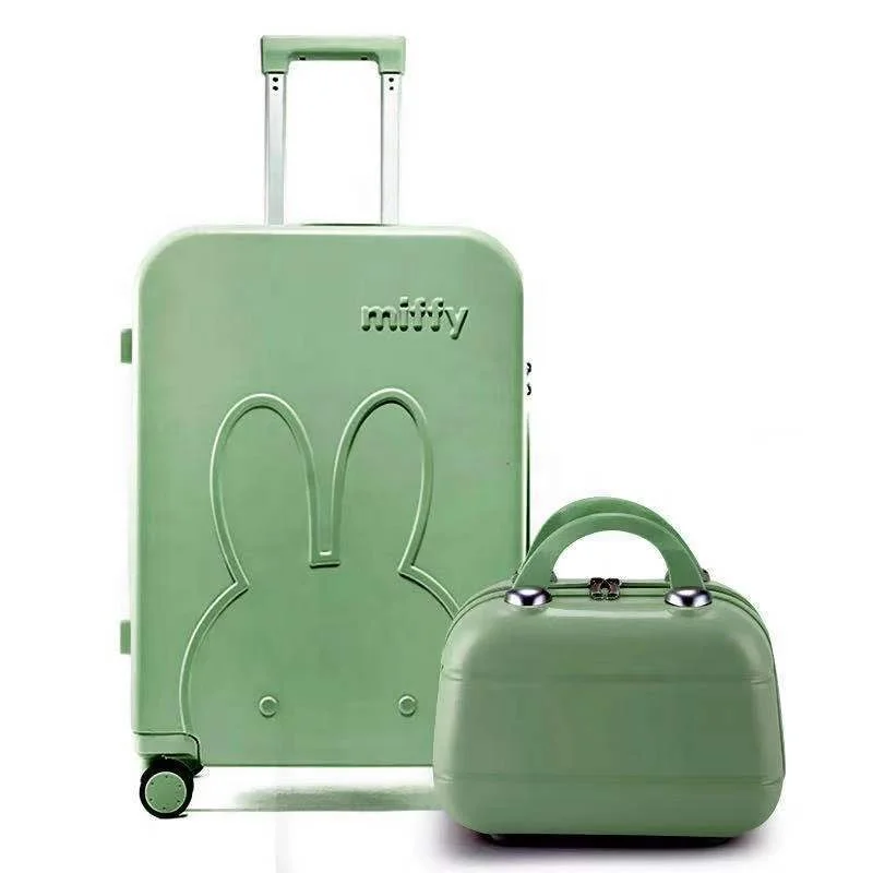 Customize kids ABS travel Wheels luggage bag sets trolley Kids Luggage Travel Set Bag Cabin Size Trolley Case