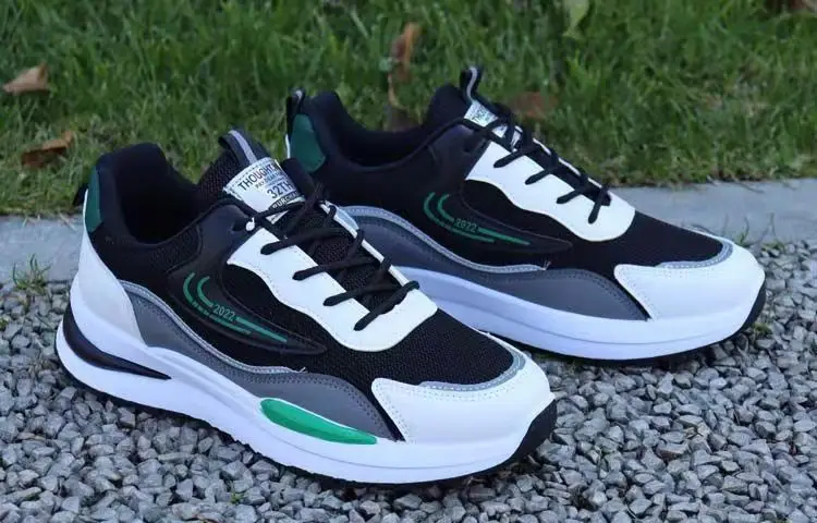 Wholesale Breathable Mesh Casual Sports Shoes Lightweight Comfortable Walking Shoes Fashion Non Slip Sneakers for Men