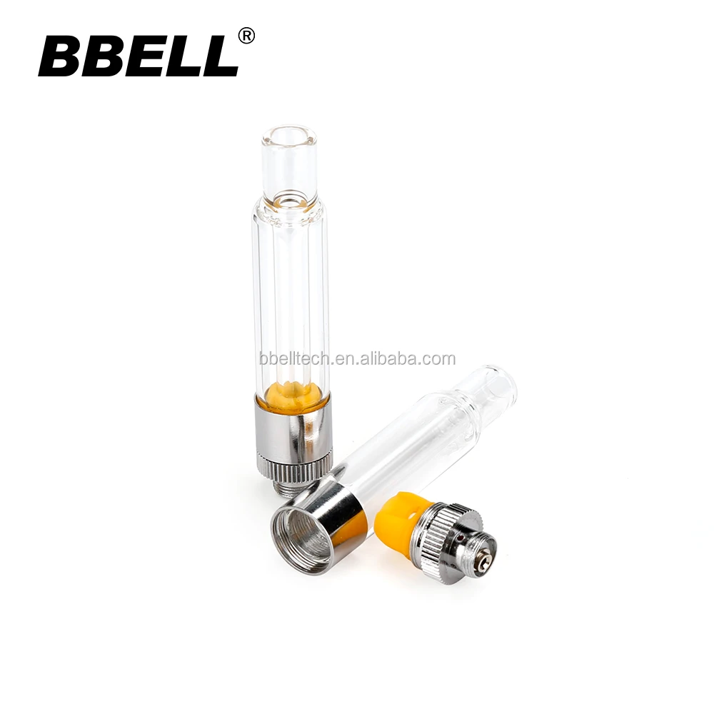 
510 thread 0.5ml 1.0ml creamic coil full glass cart cbd oil vape cartridge 