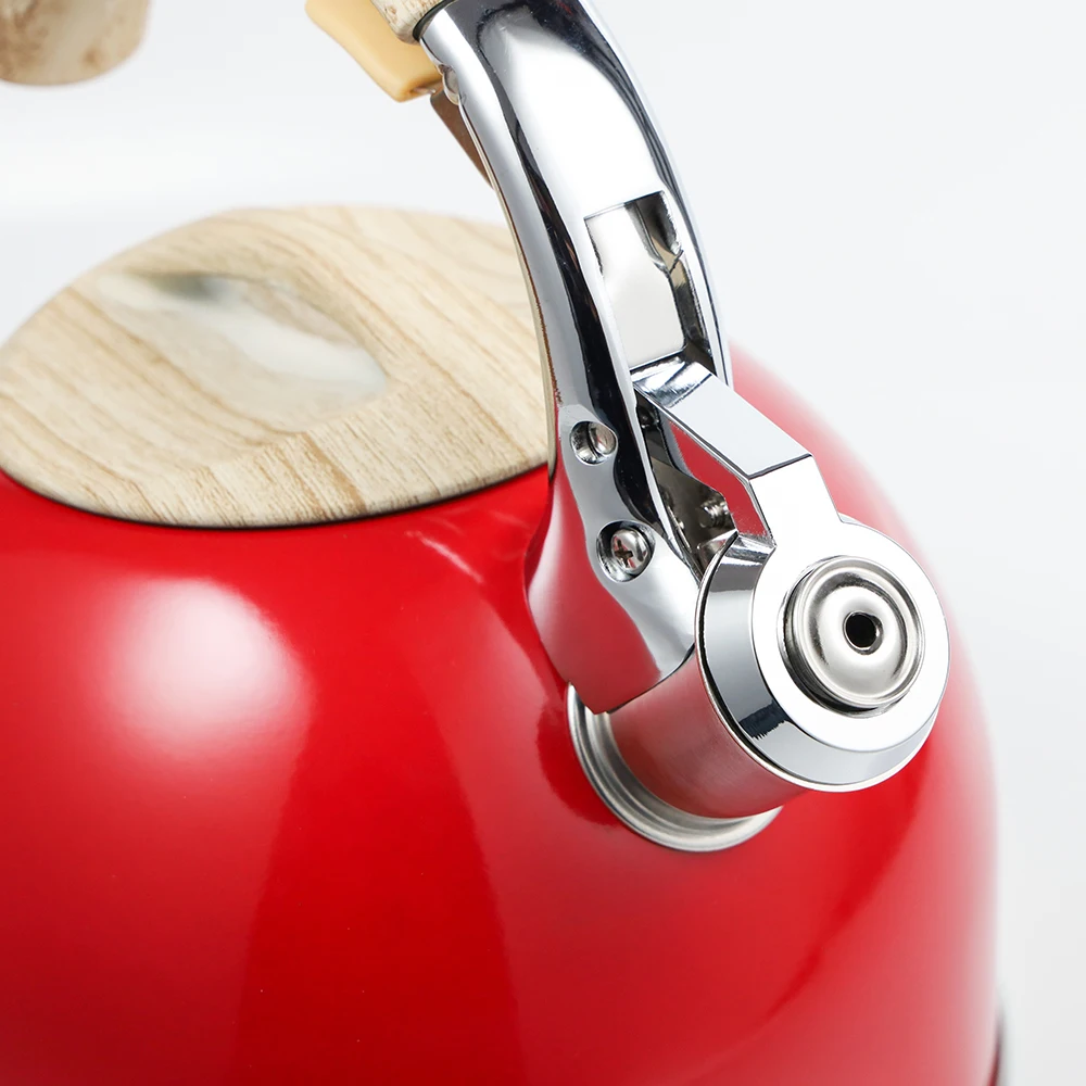 Kitchen Appliances Creative Home 3-qt. Stainless Steel Whistling Coffee Pot Whistle Tea Kettle