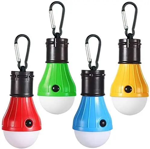 Battery Operated Tent Lamp Portable LED Tent Light  for Camping Home Garden Decoration