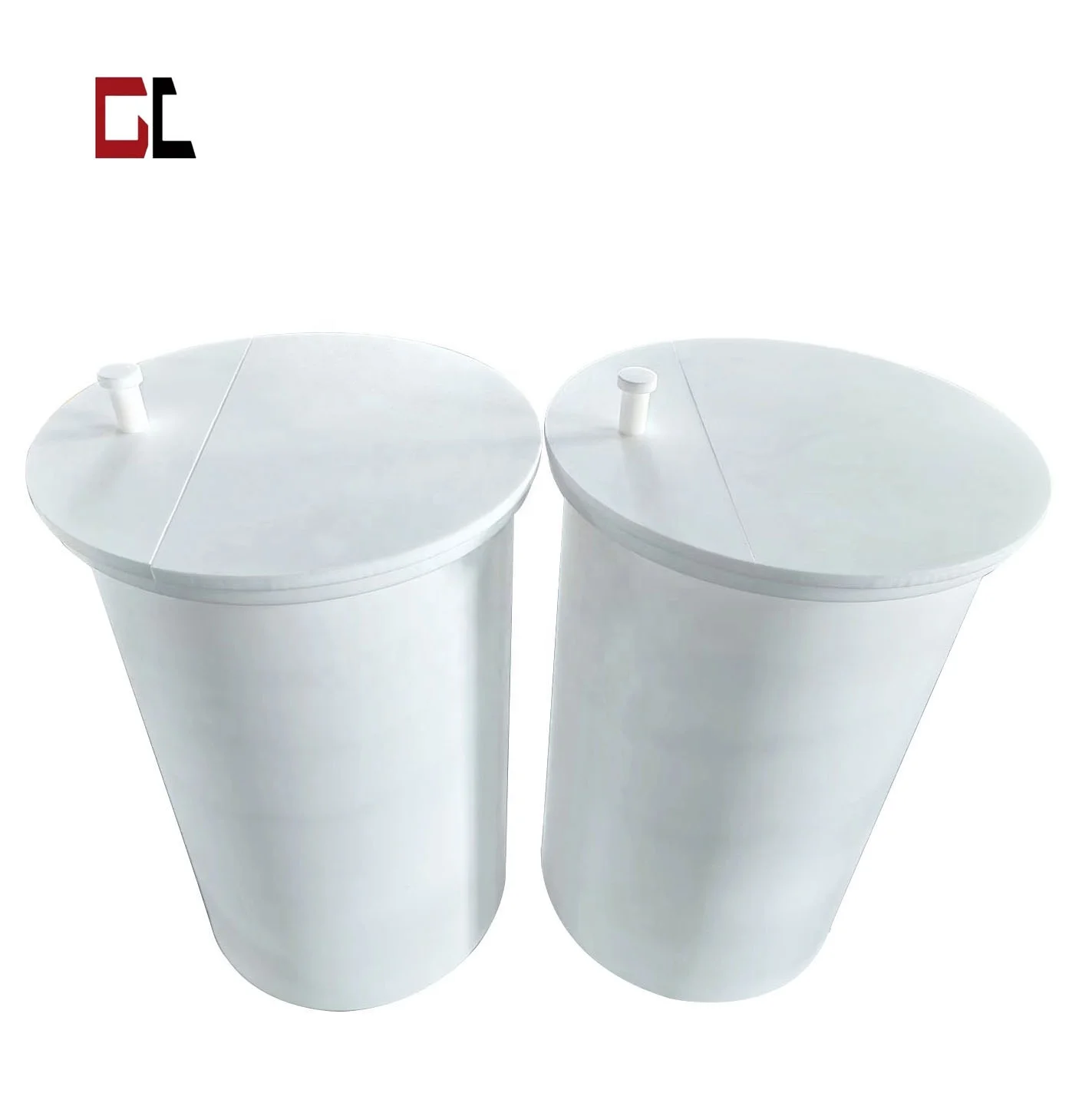 GL 50ml 100ml 500ml 1000ml Custom Shaped PTFE  Parts Bucket Container