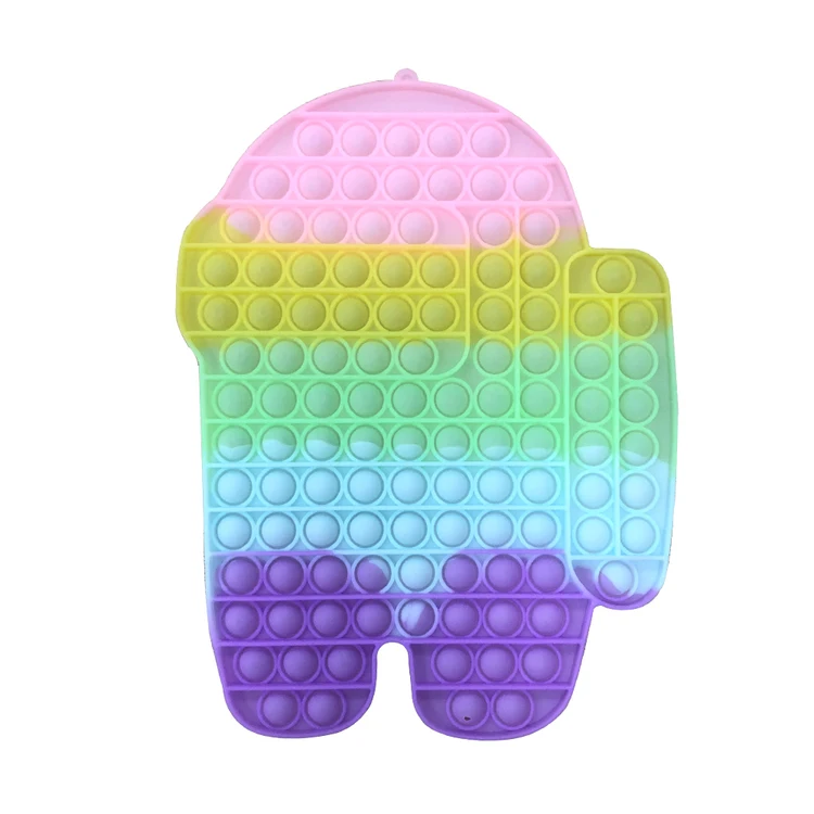 New 30cm big large size Push Pop Bubble Fidget pop Autism Special Needs Anxiety Stress Reliever Squeeze Sensory Toy for Kids