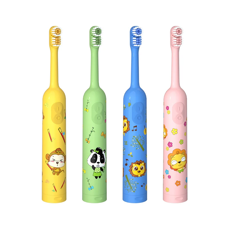 Бесплатная доставка, дешевая звуковая Детская электрическая зубная щетка dupont для детей, зубная щетка