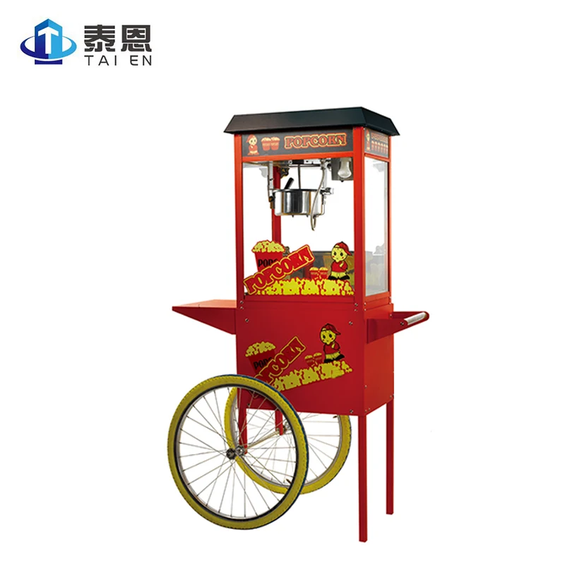 Commerical electric popcorn display warmer popcorn machine for cinema