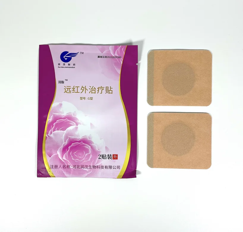 Custom Far-infrared Breast swelling reducing patch Breasts hot pain relief patch