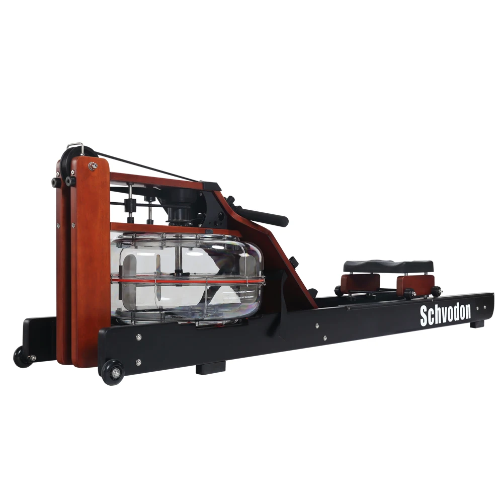 Деревянное оборудование для фитнеса Schvodon, гребные тренажеры для тренажерного зала, подключенный гребной тренажер для умного дома, гребной тренажер, гребли