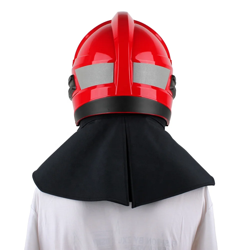 Good quality Firefighting fireman helmet hat protective head Flame Retardant Safety Helmet