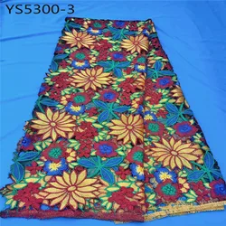 The latest swiss Cotton lace fabric with bead in high quality African party dress lace