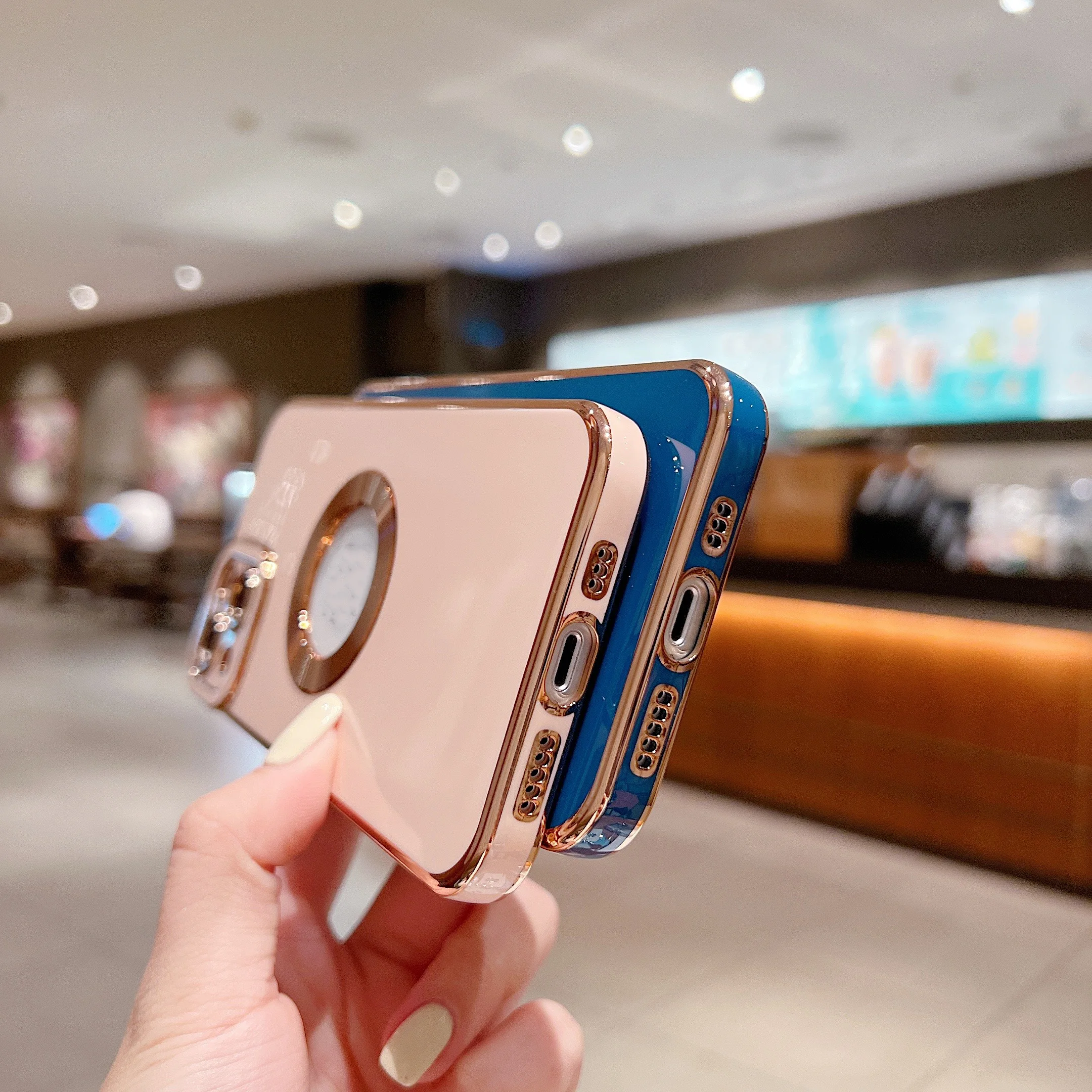 Designer Luxury Plating Phone Case Fashion Electroplate Soft Tpu Telephone Smartphone Cover For Iphone 11 12 13 14 Pro Max