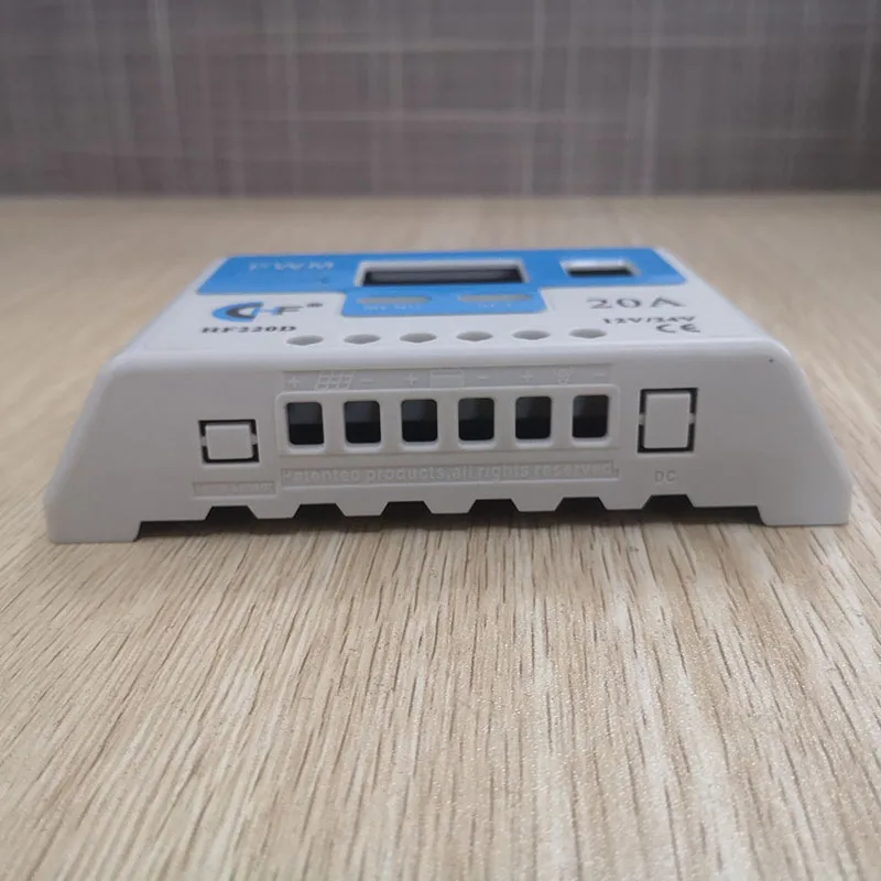 12V/24V automotive PWM controller with high quality and complete functions, mini PWM solar controller