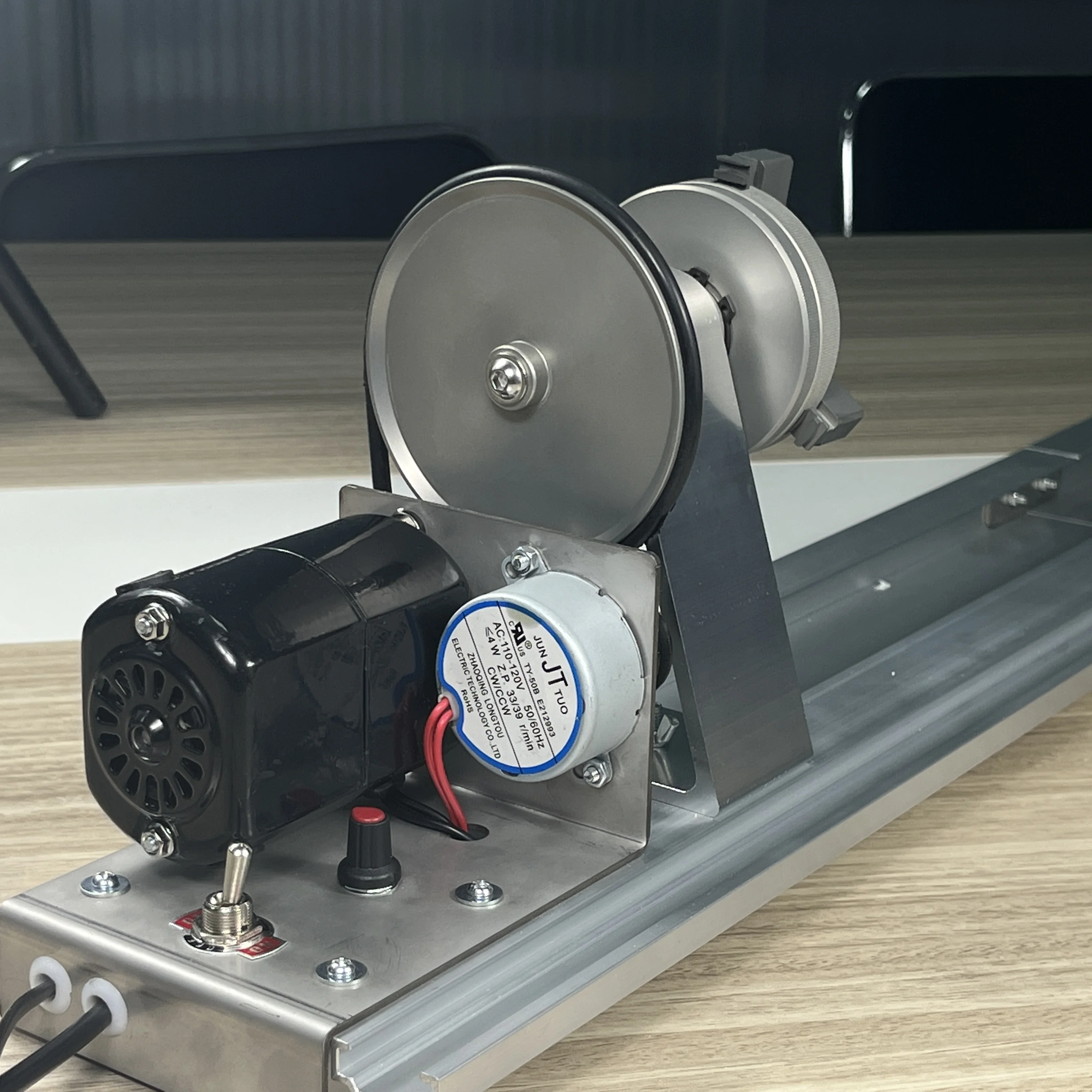 ToMyo All-metal Chuck -Rod Dryer Machine Fishing rod Repair Building Machine Aluminum