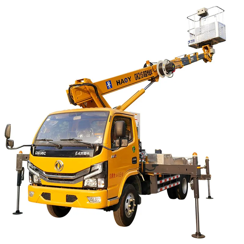 20-21m articulated Folding arm bucket trucks Cherry picker aerial work vehicle aerial work platform Man lift Aerial device truck