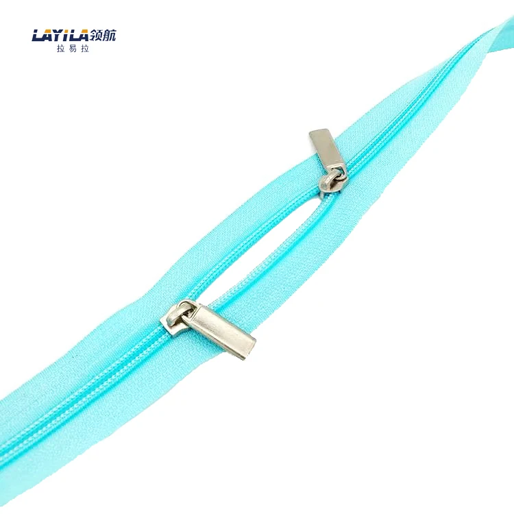 Heavy Duty Long Chain Nylon Zipper For Jackets