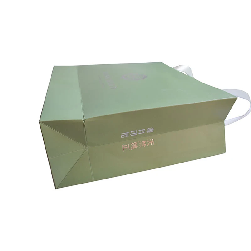 
Black cardboard lunch bags kraft takeout paper bags with handles wholesale 