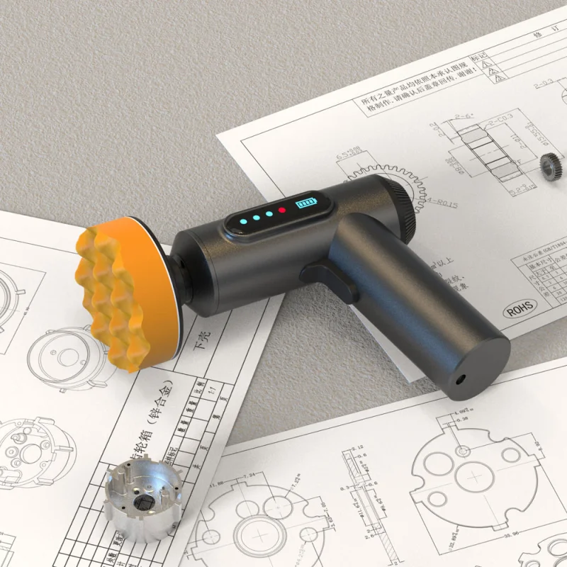 Adjustable Speed Portable Cordless Battery Multifunctional Handheld Electric Wireless Polishing Machine Car Buffer polisher