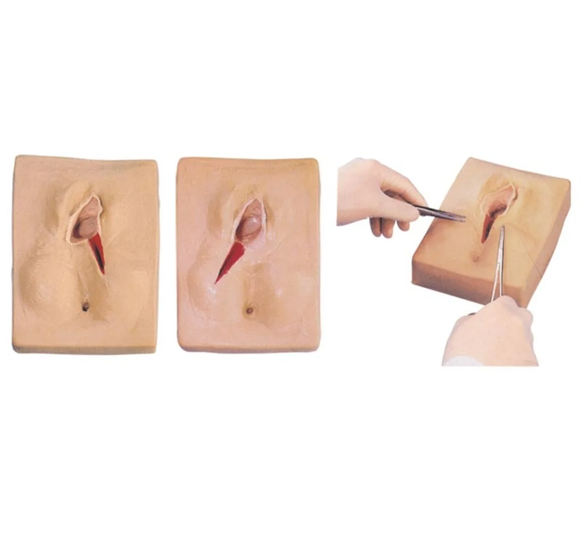 Medical Training Surgical Vulva Suture Practice Simulator Model