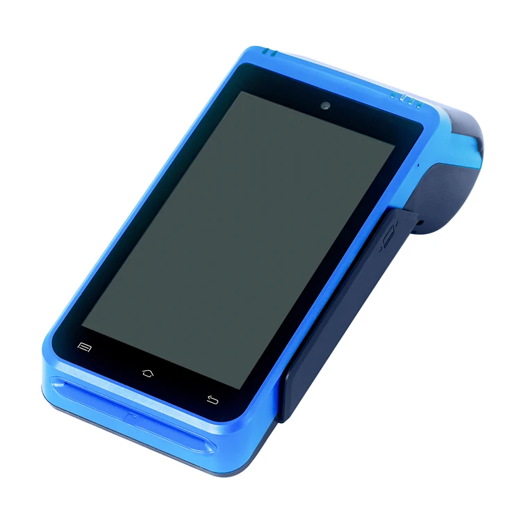  5 0 дюймовый 4g nfc wifi android термопринтер программируемый pos портативный терминал 2D сканер штрих-кода
