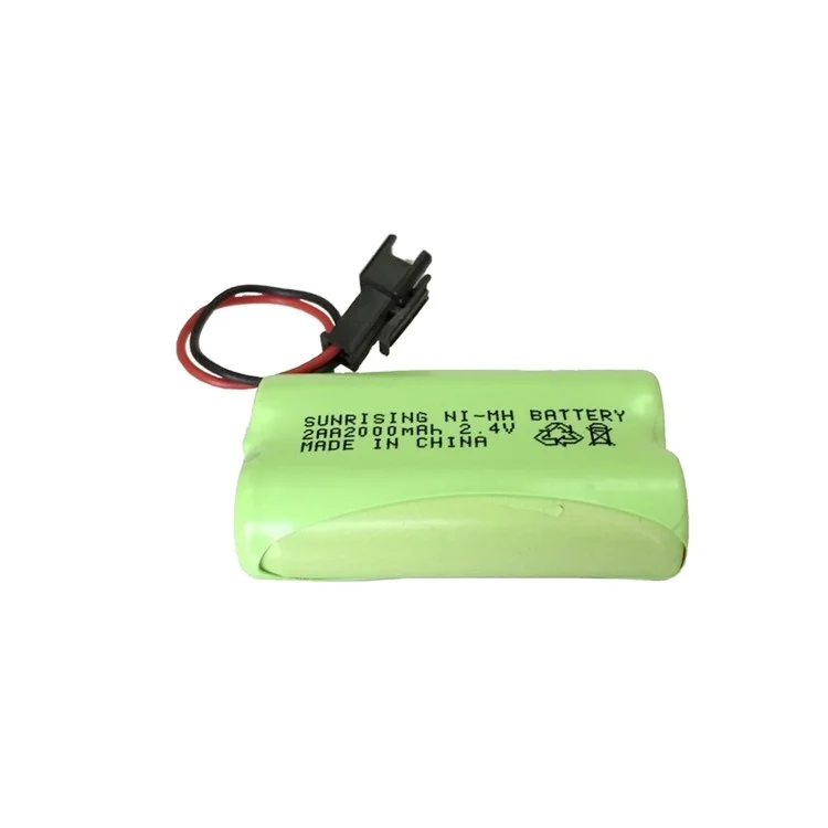 Ni Mh aa 2000mah 2,4 v перезаряжаемый аккумулятор