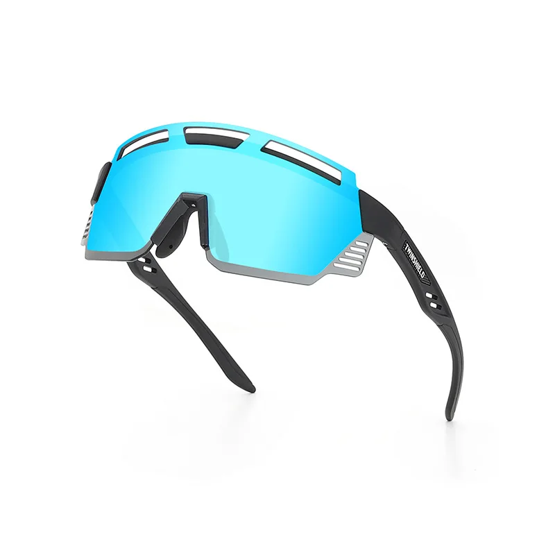 Hot Selling Adult Unisex Unettes De Cyclisme Outdoor Sports Mountain Bike Sports Wrap Sunglasses Biker Glasses