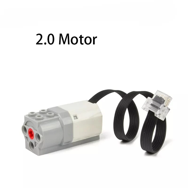 MOC Technic Mechanical Series Power Functions Servo Motor Rechargeable Battery Box IR Remote Receiver  building block brick