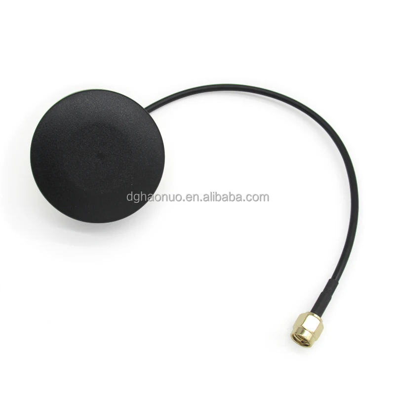 700-2700MHz Outdoor Waterproof GSM 2.4G 3G 4G LTE Puck Antenna , Hole Mounting Round 4G LTE  wireless Antenna