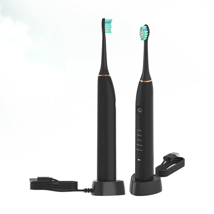OEM Sonic Electric Toothbrush Smart Rechargeable Portable Adult Replaceable Electric Toothbrush