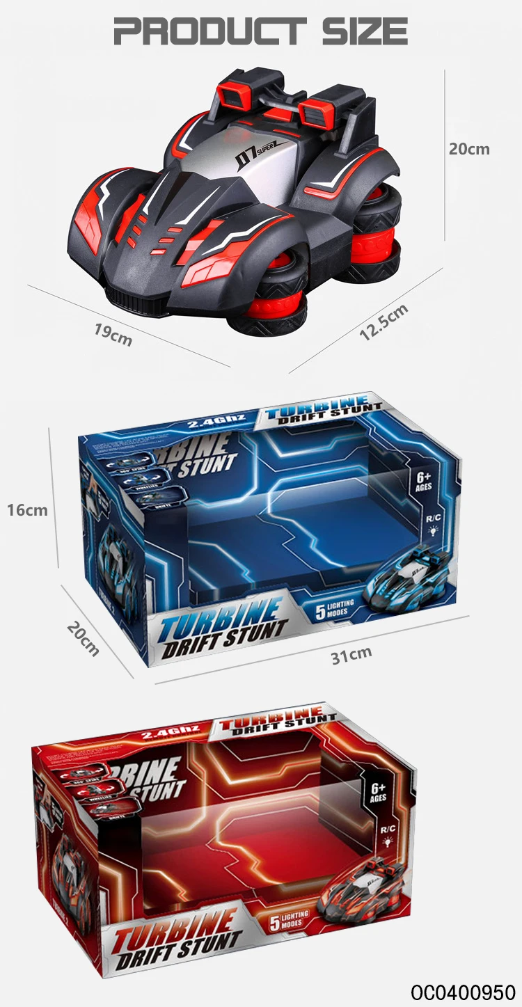 4 channel small drift rc car remote control toy stunt dancing car with accessories