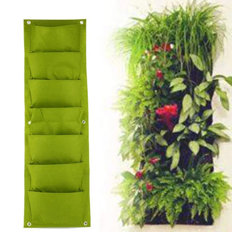 New new  lightweight can be customized felt wall hanging growth bag