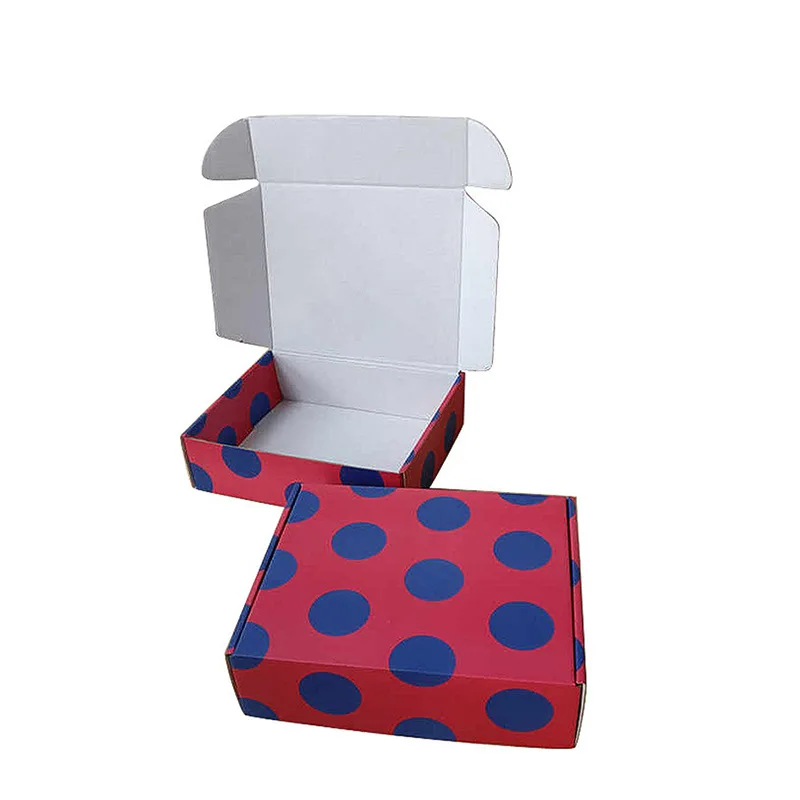 Corrugated Paper Box Custom Printing Unique Cardboard Mailer Packaging Shipping Boxes