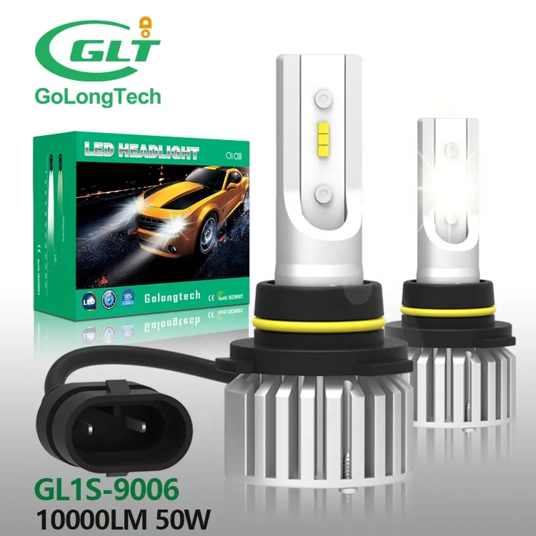 10 000 лм GL1S 50 Вт 2020 6000K комплект Hid Галогенная Лампа мощности для фар Hb4 9006 светодиодные лампы