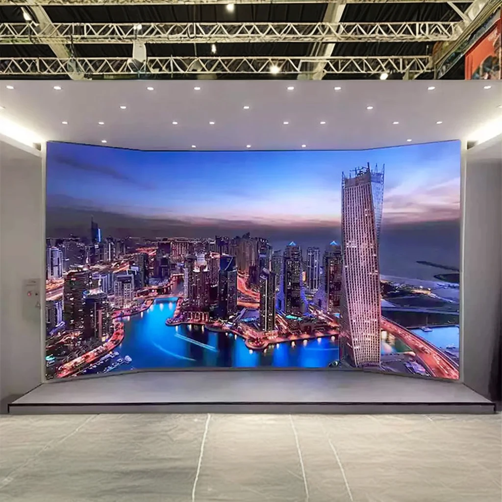 600*337.5mm COB Mini 4K Indoor Micro Thin LED Video Wall Display Screen P0.9 P1.2 P1.5 Elevator Use 1.5mm Pixel Pitch SDK
