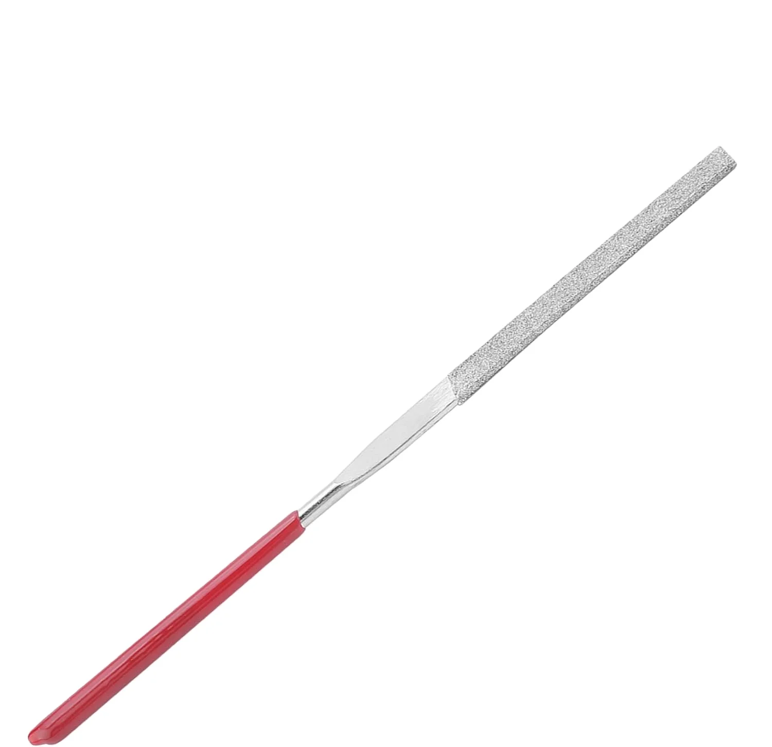 1piece Mini Diamond Needle File 3mm x 140mm Flat Files Tools for Metal Glass Stone with Fine Sanding Polishing
