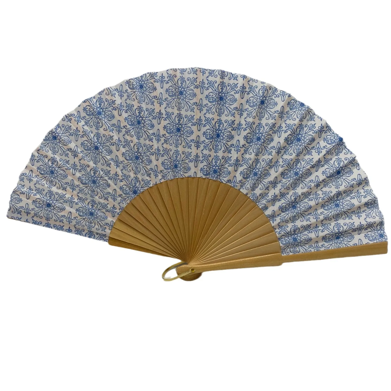 Customized High Quality Wedding Party Gift Bamboo Hand Fan