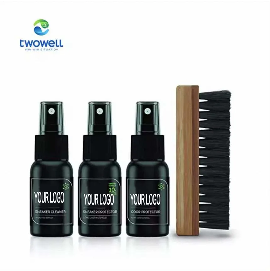 White Sneaker Shoe Cleaner Canvas Leather Nubuck Shoe Cleaner Kit manufacturers wooden sneaker shoe cleaning brush kit pig